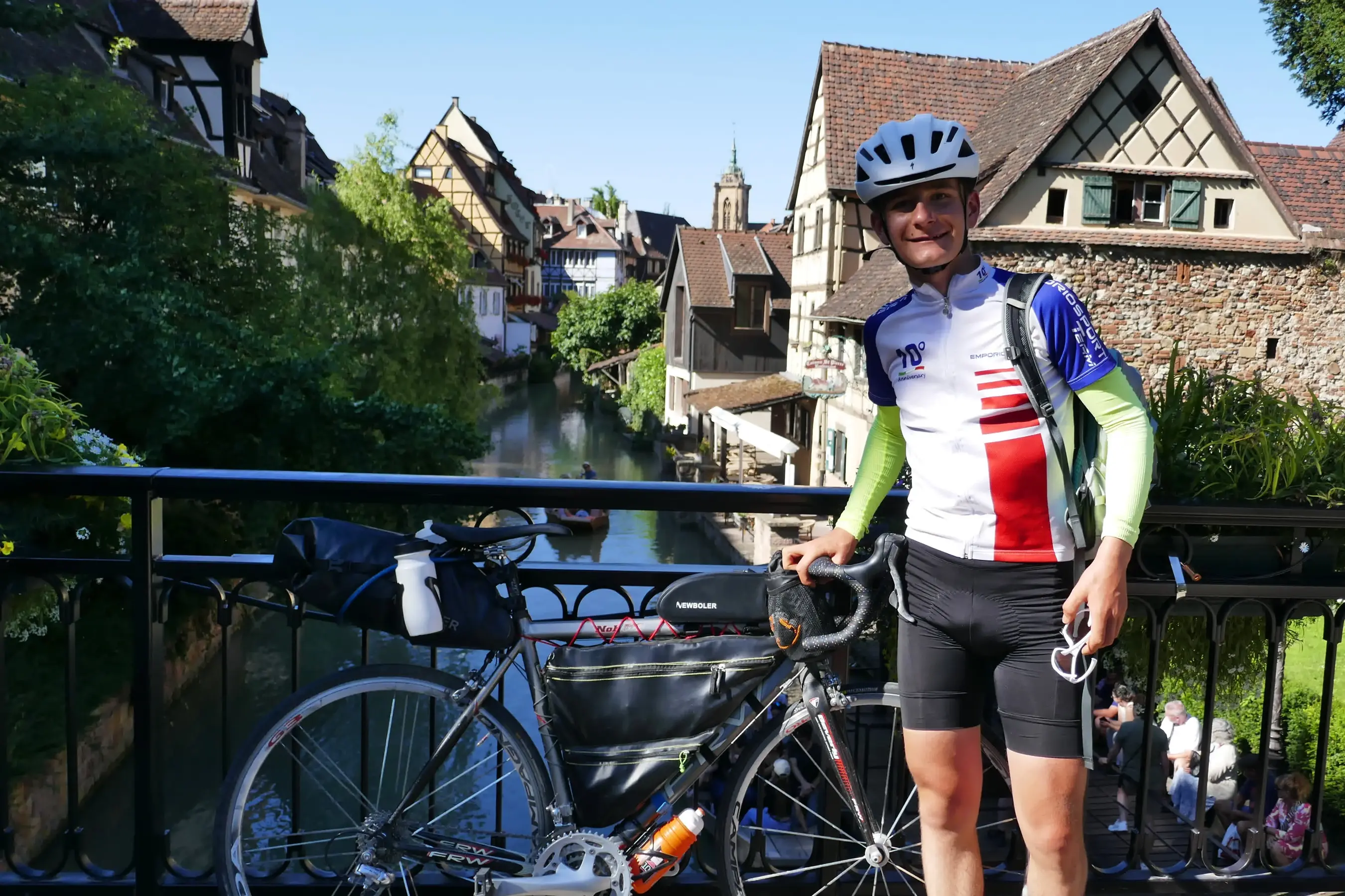 Foto di un viaggio in bici